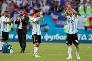 “Se terminó toda esta historia. Dimos todo hasta el final. A partir de ahora, seré un hincha más de la selección argentina. Se terminó. Te rompe la ilusión”, declaró el 'Jefecito'. (AP) 

