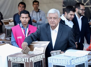 Logra su sueño. Andrés Manuel López Obrador será el próximo presidente de nuestro país. (EL UNIVERSAL)