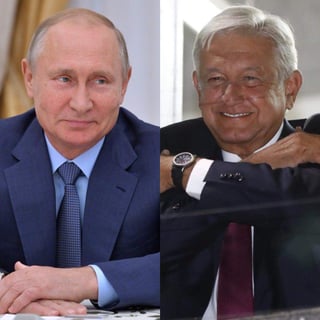 El presidente ruso expresó sus felicitaciones a López Obrador. (ARCHIVO) 