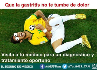 IMSS invita a atender 'gastritis' con imagen de Neymar
