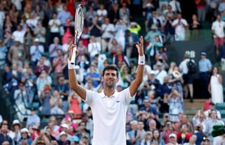 El serbio Novak Djokovic debutó con victoria en el torneo de Wimbledon 2018, al vencer al estadounidense Tennys Sandgren y avanzar a la siguiente etapa.