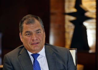 Proceso. El expresidente Rafael Correa, que reside en Bélgica desde hace un año, debía haberse presentado ante el CNJ. (EFE)