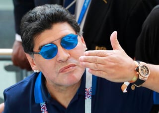 Diego Armando Maradona no dejó de seguir a Argentina en Rusia. Maradona dirigiría gratis a la Albiceleste