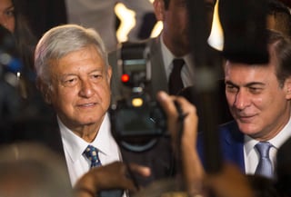 López Obrador se reúne con la cúpula empresarial del país. (EFE) 