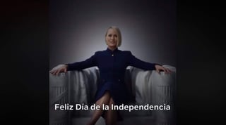Claire Underwood, envía un mensaje a su nación en este día de la Independencia en Estados Unidos. (ESPECIAL)