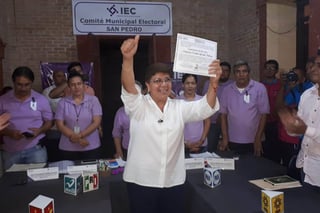 Victoria. En San Pedro la alternancia llegará en la figura de Patricia Grado, de la coalición 'Por México al Frente'. (EL SIGLO DE TORREÓN/ROBERTO ITURRIAGA)