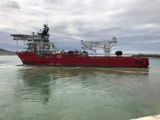 El ARA San Juan y sus 44 tripulantes llevan desaparecidos ocho meses, desde que se perdió el contacto con el sumergible mientras este viajaba desde la localidad austral de Ushuaia a la base naval de Mar del Plata. (ARCHIVO)