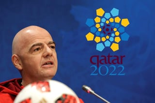 El dirigente de la FIFA explicó que existe la posibilidad de discutir si se puede modificar el número de participantes que tendrá Qatar. (Especial)