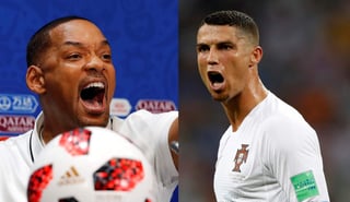 Will Smith aseguró que le encanta el portugués Cristiano Ronaldo. (ARCHIVO)
