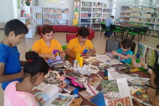 Vacaciones. Invitan a menores a acudir a los talleres que impartirán en la biblioteca. (EL SIGLO DE TORREÓN/MARY VÁZQUEZ)