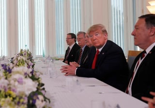 Donald Trump colocó ayer a la Unión Europea (UE) en la lista de los principales enemigos de Estados Unidos y desinfló las expectativas de su encuentro con el presidente ruso Vladimir Putin. (AP)
