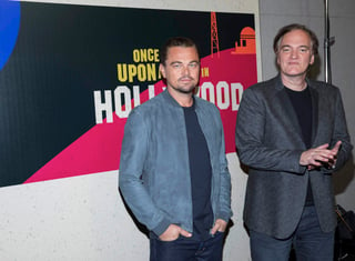 Elenco. La cinta de Tarantino estará protagonizada por Leonardo Di Caprio y Brad Pitt. (ARCHIVO)