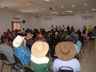 Saltillo-Zacatecas. Ejidatarios recibieron  pago para la liberación de derechos de vía por afectaciones causadas por el trazo de vía.