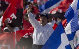 “Son fuerzas que pertenecen a organizaciones políticas. Algunas tienen representantes en la Asamblea Nacional”, dijo Ortega desde Managua, con ayuda de un traductor. (ARCHIVO)