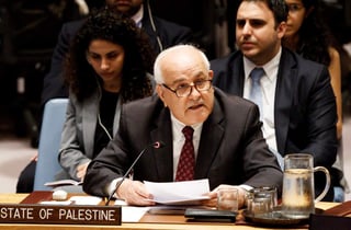 Mansur recordó que esa postura se debe a las medidas unilaterales anunciadas por la Administración de Donald Trump, empezando por su decisión de reconocer Jerusalén como capital de Israel en contra del consenso internacional. (EFE)