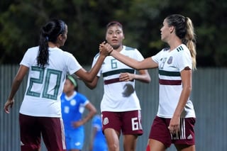 La selección femenil avanza con paso perfecto en los Centroamericanos venciendo 4-0 a Nicaragua. (Cortesía)