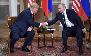 Reunión Trump-Putin en Washington se aplaza hasta 2019. (ARCHIVO) 
