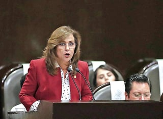 Recorte. La diputada de Morena, Rocío Nahle dijo que se solicitará un recorte al gasto. (AGENCIAS)