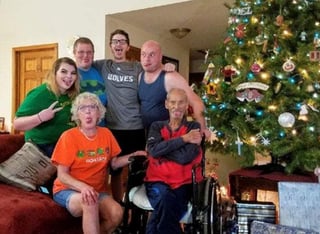 Familiares y amigos se reunieron para celebrar su Navidad el pasado 28 de julio. (INTERNET)