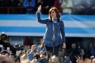 Protegida. La exmandataria Cristina Fernández cuenta con fueros parlamentarios. (AP)