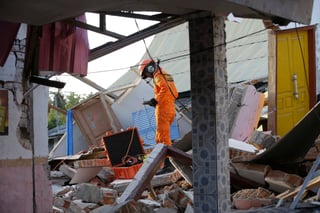 Fue el segundo terremoto letal que remece Lombok en una semana. (AP)
