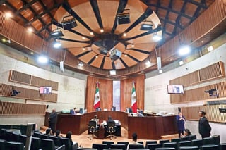 Al filo de las 13:00 horas, se tiene prevista la sesión pública solemne en la que se le entregará la constancia de mayoría a Andrés Manuel López Obrador. (ARCHIVO) 