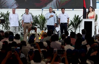 Frontera. El presidente de Colombia, Iván Duque, visita región del Catatumbo para hablar de economía y seguridad. (EFE)