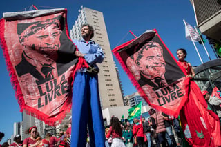 La semana pasada, el Partido de los Trabajadores designó a Lula como su candidato presidencial. (EFE)