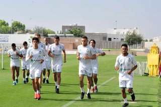 Los jugadores del primer equipo de los Guerreros comenzaron su preparación de cara al duelo de Copa.