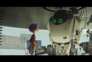 'Robot 7723' cuenta la historia de una amistad entre una niña rebelde y un fugitivo robot de combate. (ESPECIAL)