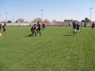 La Unidad Deportiva maderense fue remozada recientemente y desean aprovecharla. Invitan a jugar Futbol 7 en Francisco I. Madero