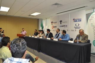 Presentación. Cuantrix es un esfuerzo del Tecnológico de Monterrey, Fundación Televisa, el Ayuntamiento de Torreón y la SEP. (FABIOLA P. CANEDO)
