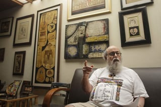 Llort fue el creador de unos vistosos mosaicos que adornaron entre 1997 y 2011 el frontispicio de la Catedral Metropolitana de San Salvador. (EFE)