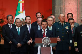 Posición. Peña Nieto dijo que es falso que su gobierno haya tenido que ver con una persecución política en contra de Gordillo. (NOTIMEX)