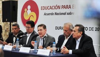 Informan. Se anunció que Durango será sede del Segundo Foro de Consulta Nacional 'Por un Acuerdo sobre la Educación'. (CORTESÍA)