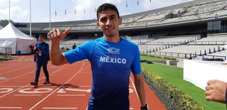 Nacido en Torreón, Coahuila, el maratonista Juan Joel Pacheco de 27 años terminó sexto en la competencia. (Especial)