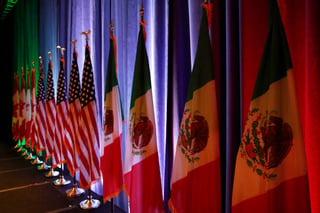 Trump se apresuró a declarar que el acuerdo era un triunfo, como lo demostró, dijo, el alza de la bolsa el lunes, impulsada en parte por el aparente acuerdo con México. (AP)
