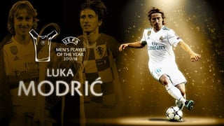 Modric aventajó al portugués Cristiano Ronaldo y al egipcio Mohamed Salah en las votaciones. (Especial)