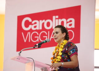 En misiva. La política Carolina Viggiano renunció al cargo de secretaria Jurídica y de Transparencia del CEN del PRI.