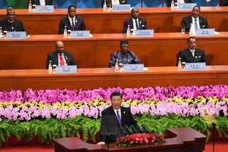 Propósito. El presidente de China, Xi Jinping, aseguró que el Gobierno incentivará a las compañías chinas para que realicen inversiones en África de al menos 10 mil millones de dólares en los próximos tres años. (EFE)
