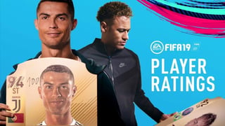 El portugués Cristiano Ronaldo, portada del videojuego, pide tener 100 de calificación. (Especial)