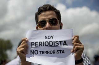 'La Relatoría Especial sobre Libertad de Expresión de la CIDH condena ataques, presiones políticas y censura indirecta contra periodistas y medios de comunicación de Nicaragua', señaló ese ente, adscrito a la Organización de Estados Americanos (OEA), en un tuit. (ARCHIVO)