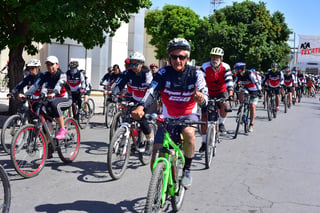 La ruta trazada para esta actividad es amigable para los ciclistas de todas las edades y niveles.
