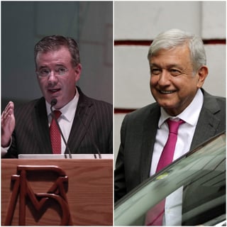  El presidente electo, Andrés Manuel López Obrador, de reunió esta mañana de jueves con el gobernador del Banco de México (Banxico), Alejandro Díaz de León. (ARCHIVO)