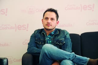 Diversidad. El escritor regio Óscar David López, fue uno de los invitados a la Fil Coahuila 2018. (EL SIGLO DE TORREÓN /Karla García)