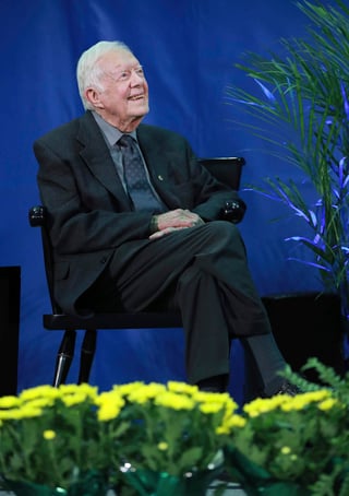 Antes de llegar a la Presidencia, Carter fue gobernador de Georgia, y ya hace unas semanas hizo público su apoyo a la que puede ser la primera gobernadora afroamericana del país. (ARCHIVO)