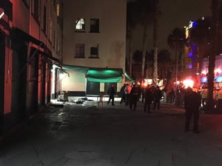 Anoche se registró una balacera en Garibaldi que dejó un saldo de 4 muertos y 9 heridos. (TWITTER) 