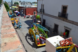 Petición. Vecinos buscan que no vuelvan a instalar juegos mecánicos sobre la calle Allende.