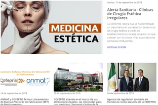 Detalles. En la página www.gob.mx/cofepris, se puede obtener más información sobre clínicas que incumplen con legislación.(ESPECIAL)