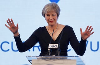 Encrucijada. Theresa May asegura que su propuesta por el Brexit es por el futuro de Reino Unido. (AP)